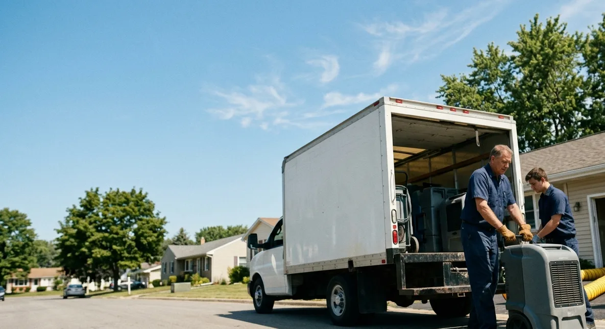 Water Damage Cleanup in New Washington, IN near me